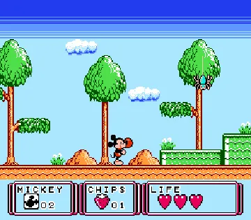 Mickey Mouse III - Yume Fuusen (Japan) screen shot game playing